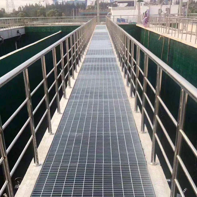 Bearing Bar 25 X 5 mm Hot Dipped Galvanized Welded Metal Walkway Flooring Steel Grating