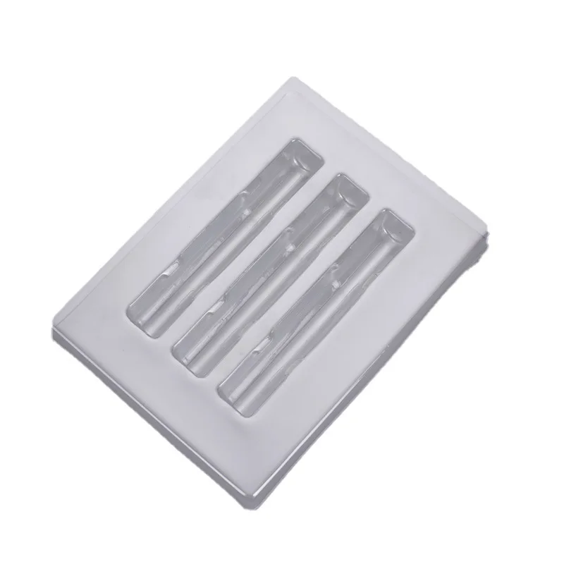 Manufacturer Custom Cosmetic Beauty Makeup Tools Lipstick Lip Balm Plastic Blister Packaging Tray PET Carton Box Customized 1000