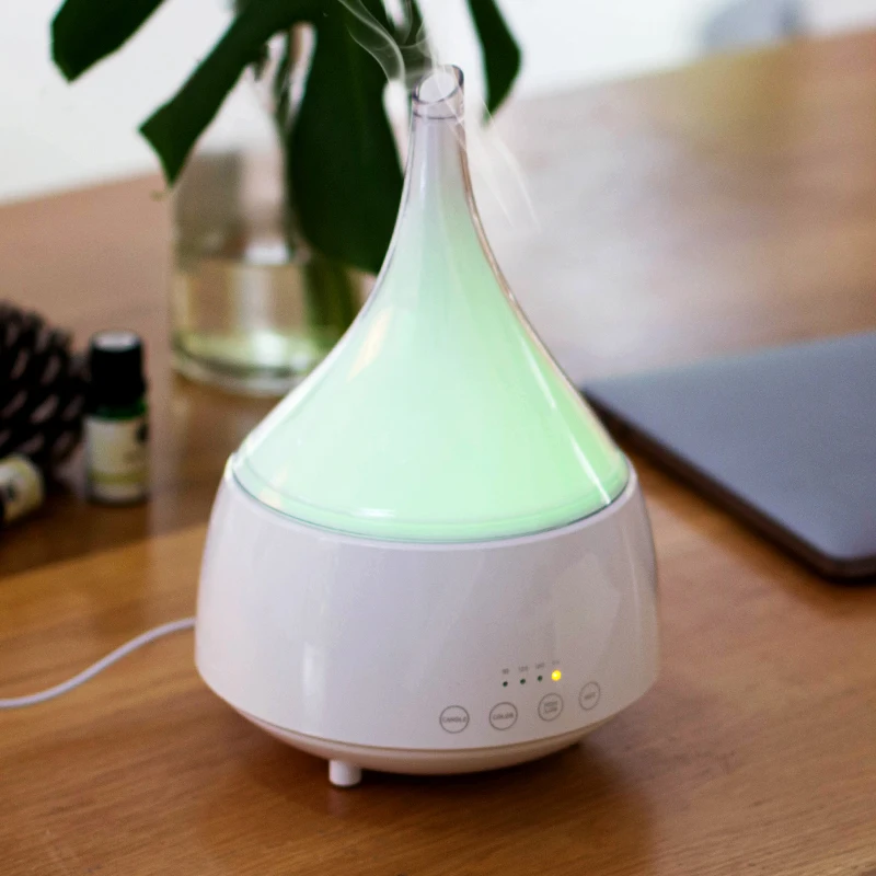 Latest Household Ultrasonic Humidifier Air Diffuser Aroma 16 Color Changing LED Night Light Essential Oil Diffuser