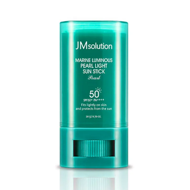 empty plastic small flat sun block stick container