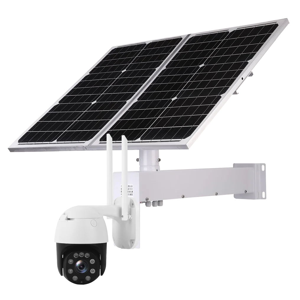 Оригинальная фабрика CamHi 3G 4G Солнечная камера с sim-картой 1080P 2MP PTZ cctv 3 6 мм объектив 2 способа аудио уличный светильник