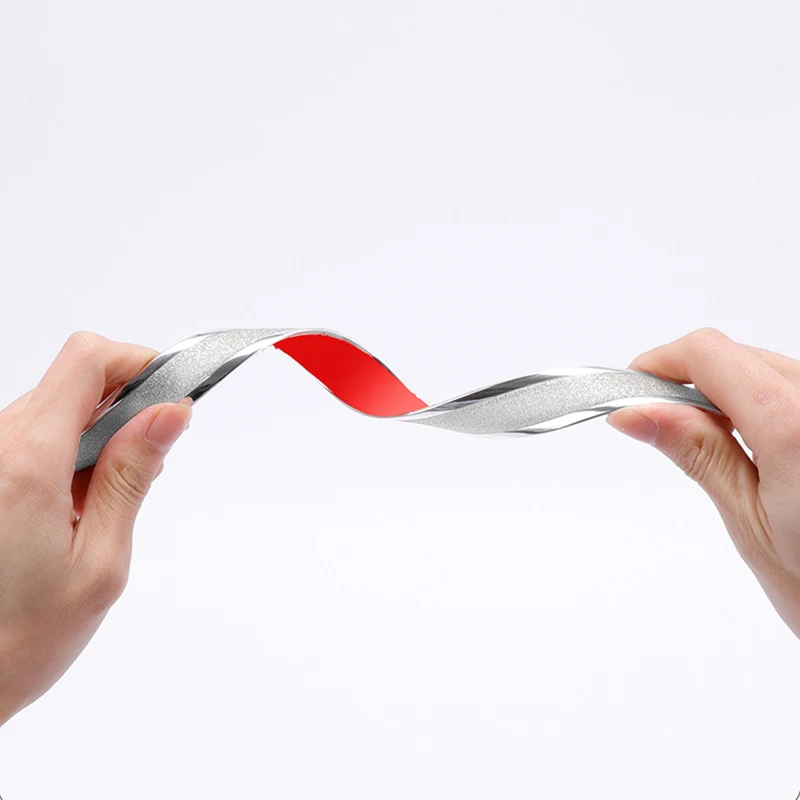 Chrome Golden Strip Furniture Self-adhesive Decorative Edge Banding Trim
