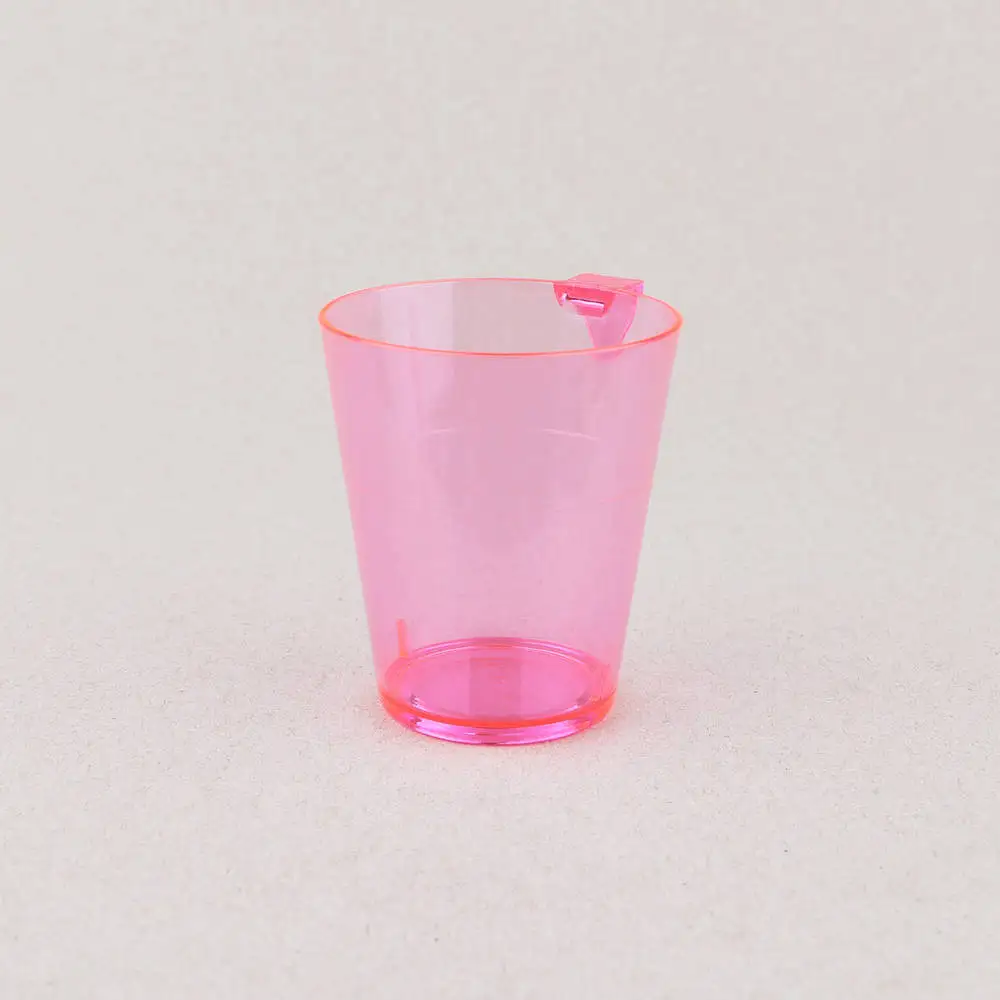 
New Design Assorted Shot Plastic Glass Colorful 2.0oz Shot Glass Glass Whook 24 