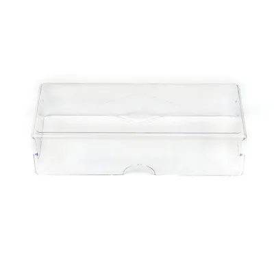 100pcs Acrylic poker chip tray to hold 100pcs 40mm poker chips case