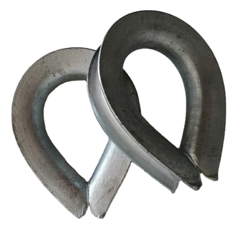 
GOOD QUALITY ORDINRY WIRE ROPE THIMBLES BS464 FOR STEEL WIRE ROPE 