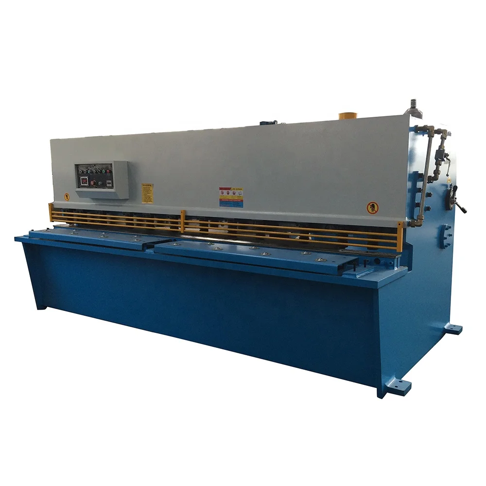CNC hydraulic guilloting shearing machine sheet metal cutting machine