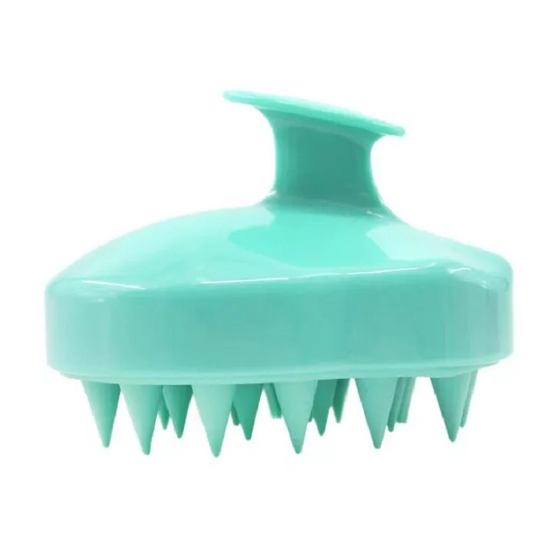 Manual Silicone Head Scalp Massager Shampoo Hair Brush Hair Scalp Massager