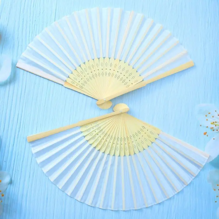 Personalized Text Exquisite And Practical Paper Hand Fan With Custom