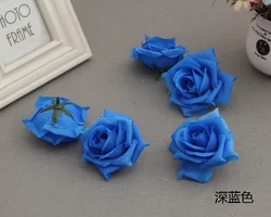 Z877 Artificial Flower Heads  Silk Camellia Rose  Peony Flower Head 7--8cm for Wedding Party Home Decorative Flowewrs