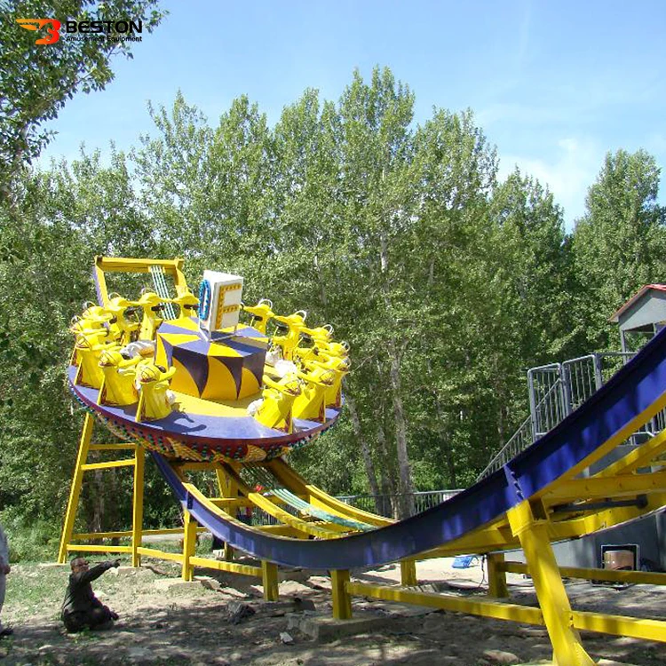 high quality amusement park equipment flying ufo mega disk for sale
