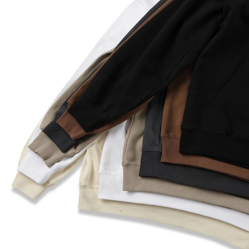 Custom Logo USA Size Unisex Cotton Men Oversized Polyester Sublimation Sweatshirt Blank Hoodies for Sublimation Printing