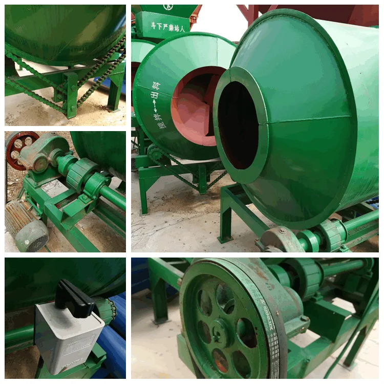 Factory Direct Sale Reversing Drum Diesel Type Hydraulic Tipping Hopper Concrete Mixer 350L 450L 500L for Sale