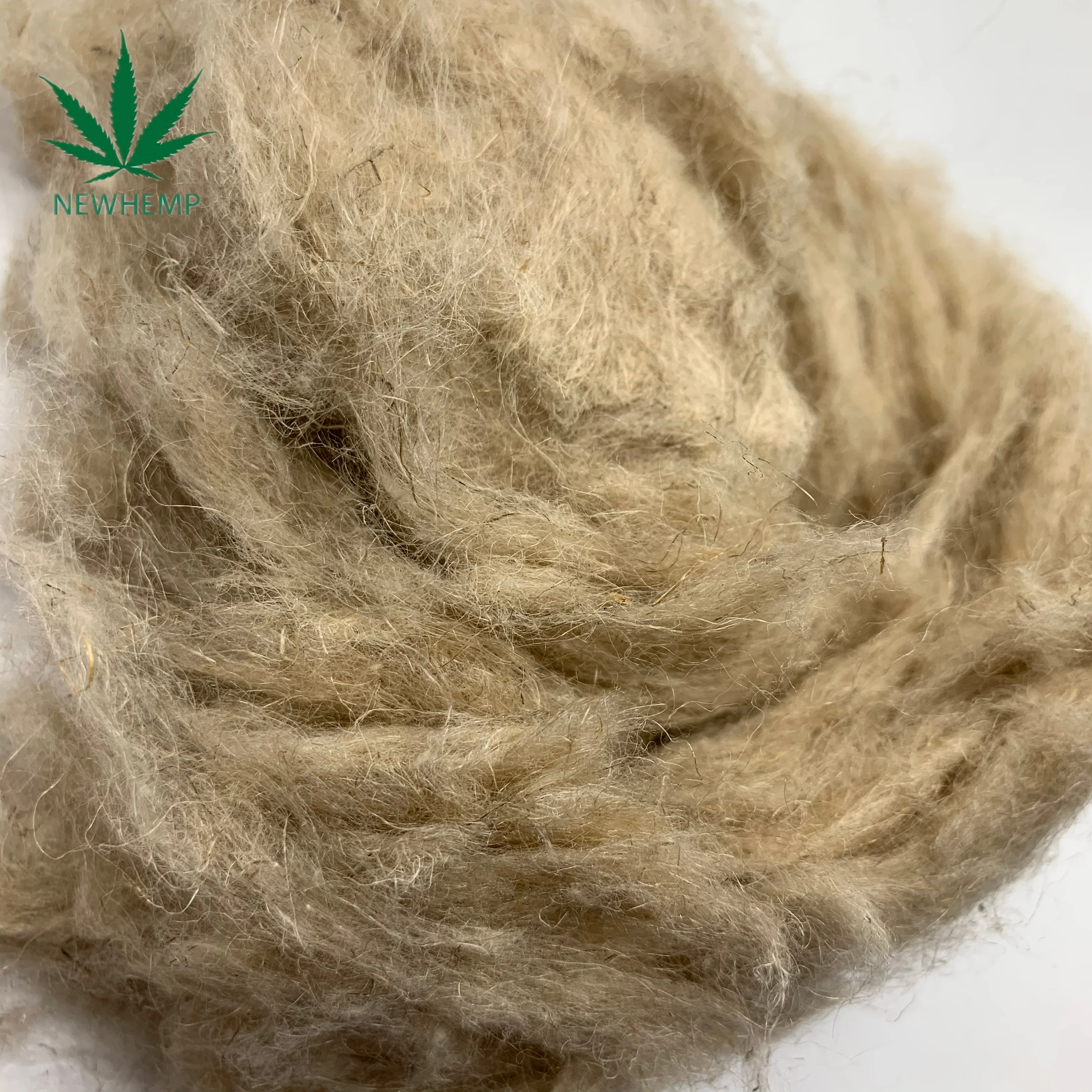 
Natural color pure Fiber of hemp for Spinning Blending Dyeing weaving Strong Durable fibres 