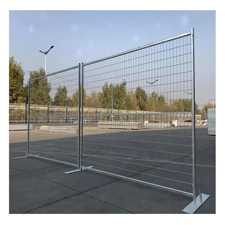 cheap parking lot temporary fence temporary dog fence  temporary fencing panel construction foshan