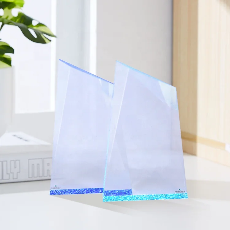 Wholesale High Quality Cheap Price Crystal Acrylic Trophy Award Custom Ripple Crystal Glass Award Trophy for Business Gifts