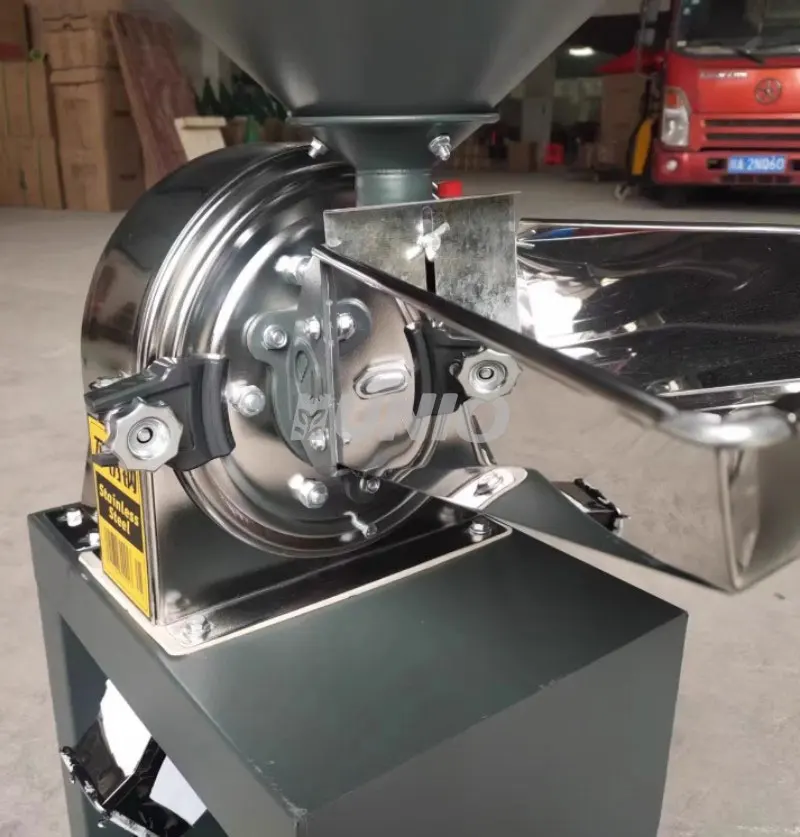 China Small Commercial Maize Rice Spice Powder Grinder Wheat Milling Machine Grain Flour Mill Machinery Corn Grinding Machine