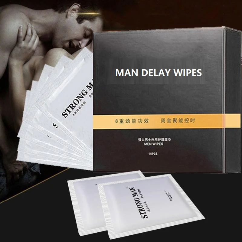 Wholesale Natural Man Delay Sex long last Intimate Individual Package Mini Wet Wipes Sex Products for man