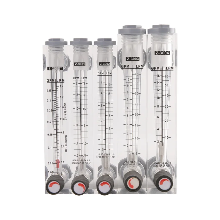 OEM quality valve flow meter acrylic panel high quality measuring gas flow meter