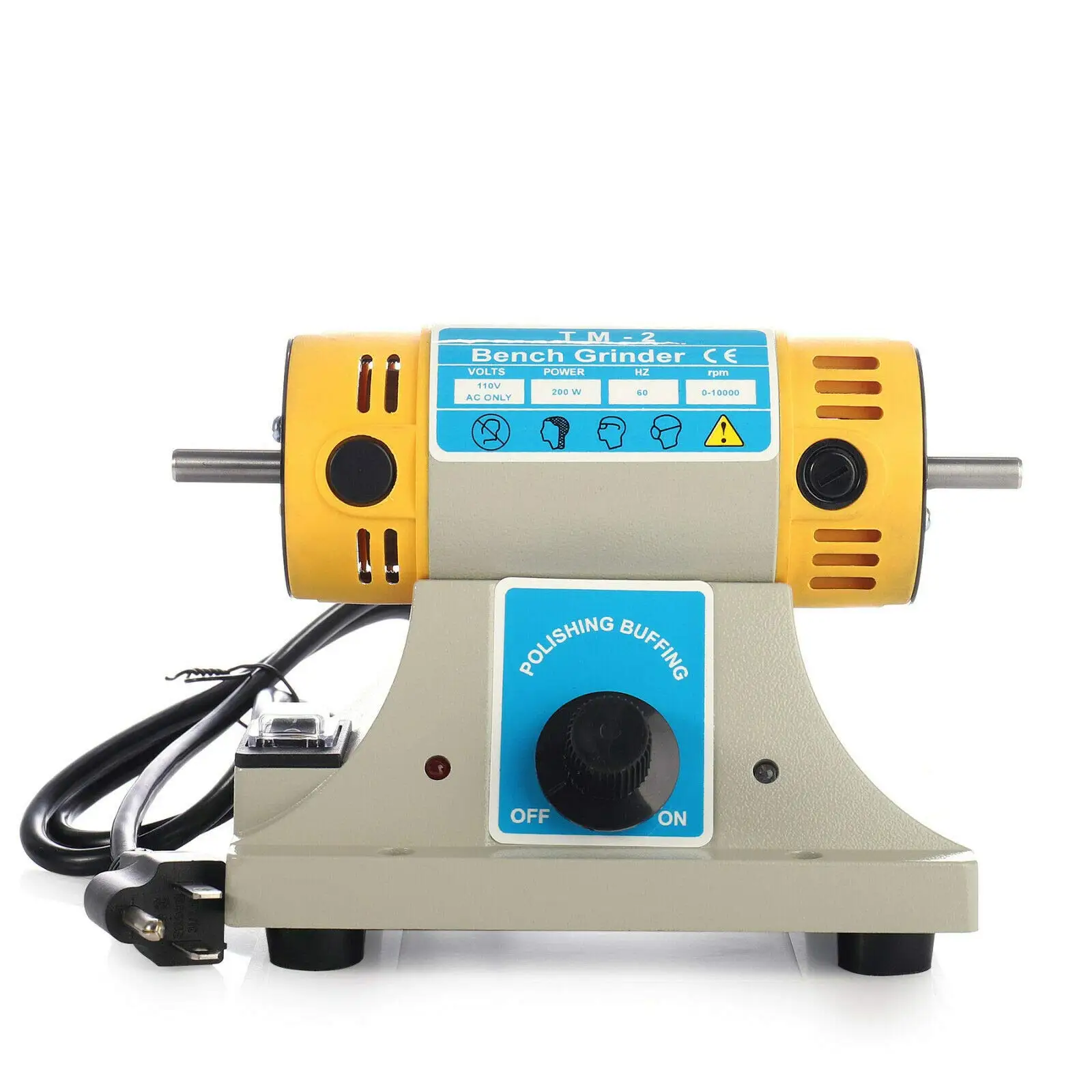 Jewelry Making Tools Mini Polishing Motor Jewelry Bench Lathe Grinder And Polisher Jewelry Polishing Machine TM 2