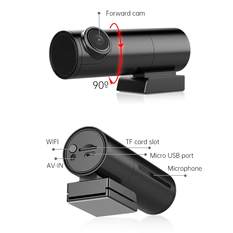  Hi3556 Sony датчик GPS Wifi 1080p двойной объектив Автомобильный видеорегистратор