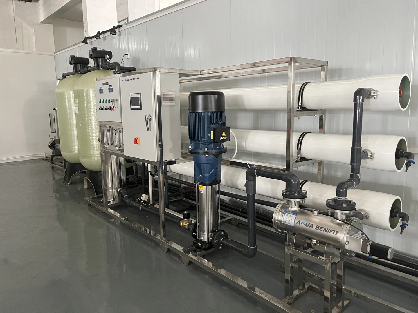 AGUA BENIFIT Water Desalination Reverse Osmosis Plant Dialysis Reverse Osmosis Salt Water Treatment System
