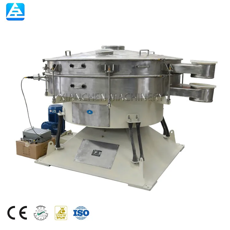 XC, Заводская нержавеющая сталь/углеродистая сталь, ротационная вибрационная экранная машина, разделительное сито для порошка