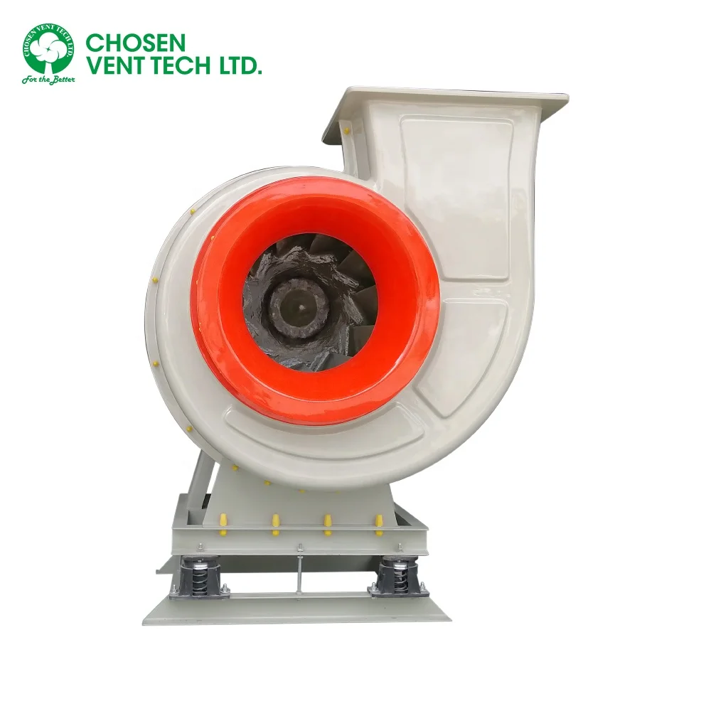 Industrial Manufacturer Anti-Corrosion Waste Gas Dust Collecting Centrifugal Fan For Air strippers