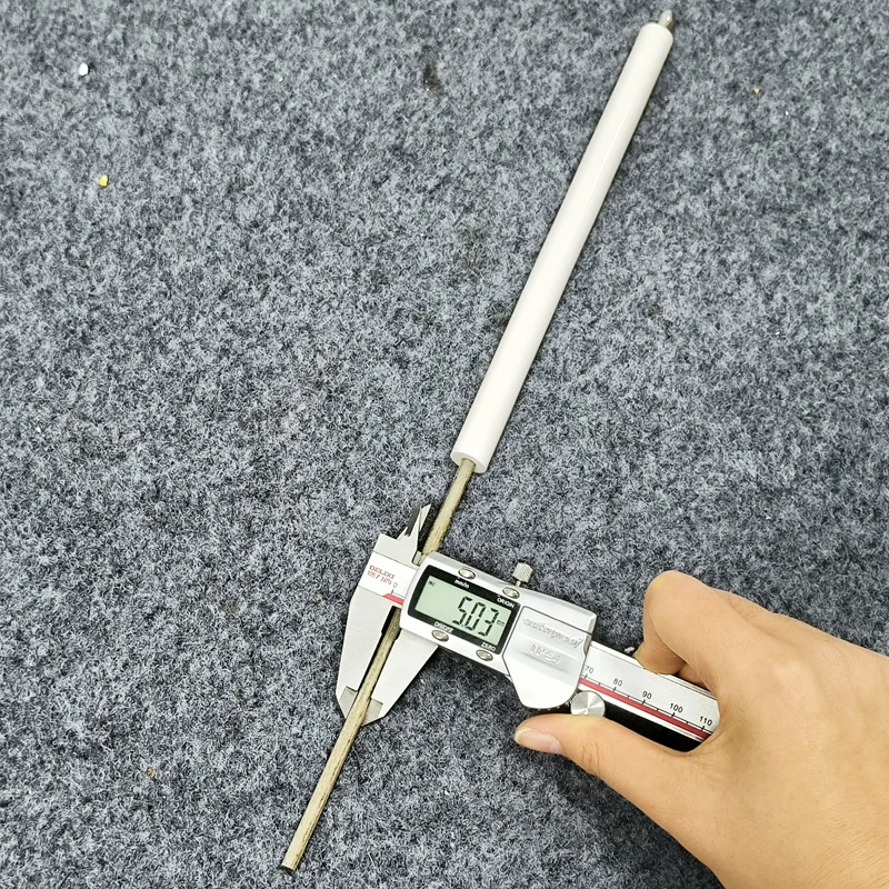 High Quality Imported 95% Alumina Ceramic Needle Series Spark Plug Electrode Ceramic Ignition Rod