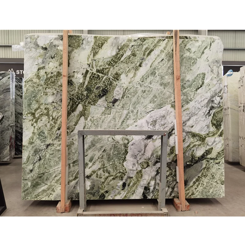 Emerald Green Marble Tiles for Bathroom Floor