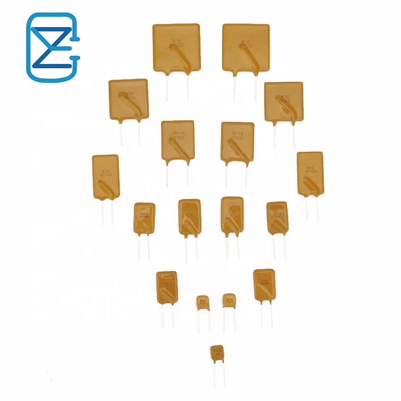 High quality Resettable fuse Passive Components Electronics PPTC 250V  130v 72v 16v 6v Resettable Thermal Fuse