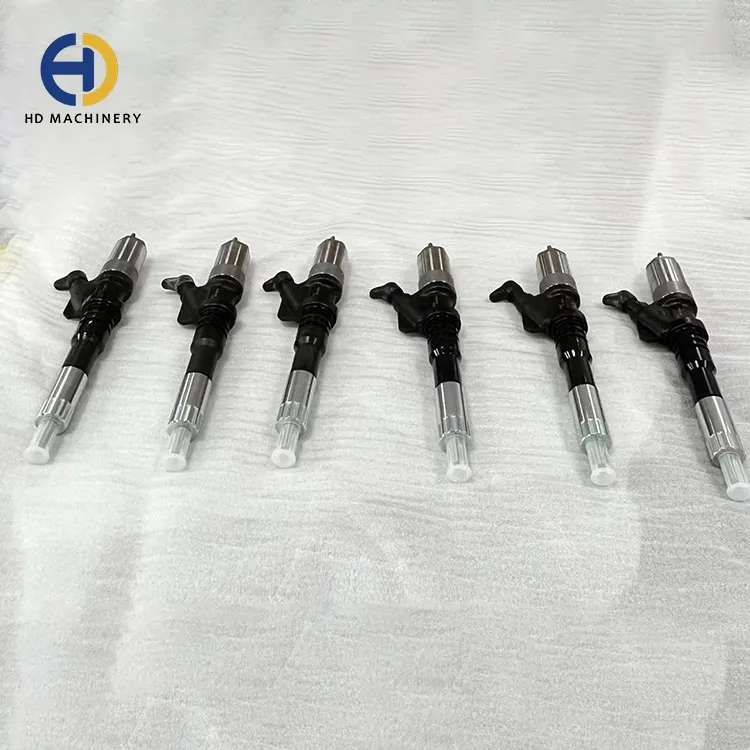 HD pc400-7 excavator 6d125 engine fuel injector 6156-11-3300