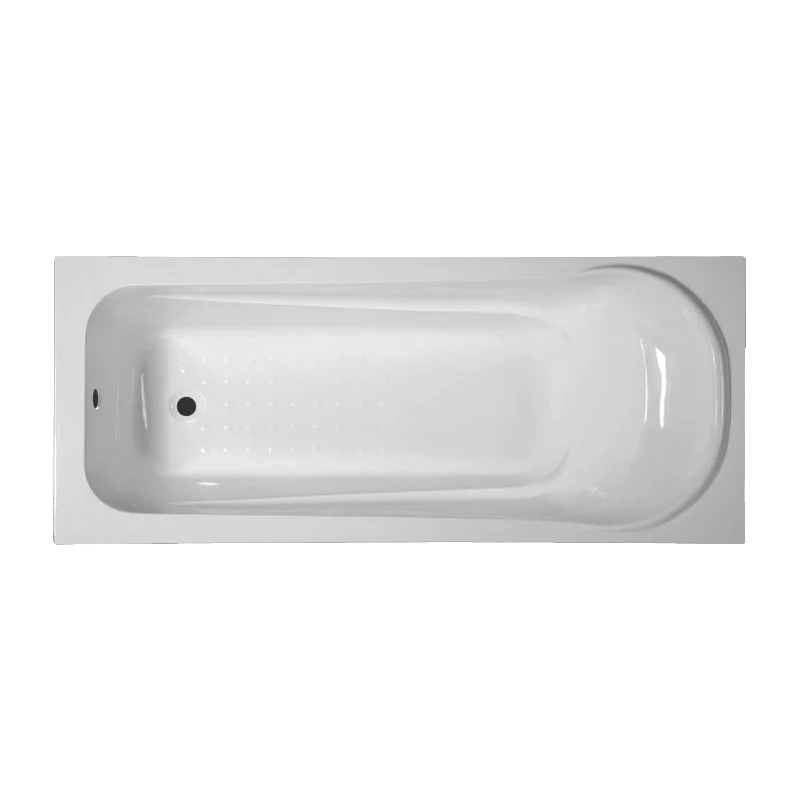 Hot Selling Modern Square Acrylic Bath Tub 1-Person Solid Surface Corner Soaking Drop-In Factory Direct with Drainer