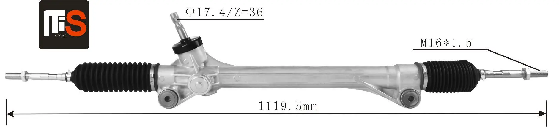 Power Steering Rack Repair Kits Price Aluminum Steel Rubber Ms-1021 45510-0e020
