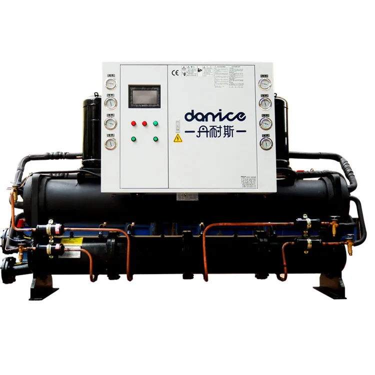 
Double screw Compressor 450kw Water Cooled Screw Chiller Manufacturer 