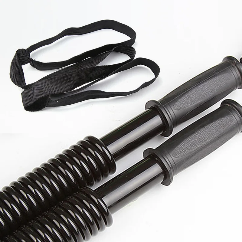 Power Twister Bar for Arm and Shoulder Builder Spring Exercise with Chest and Bicep Blaster