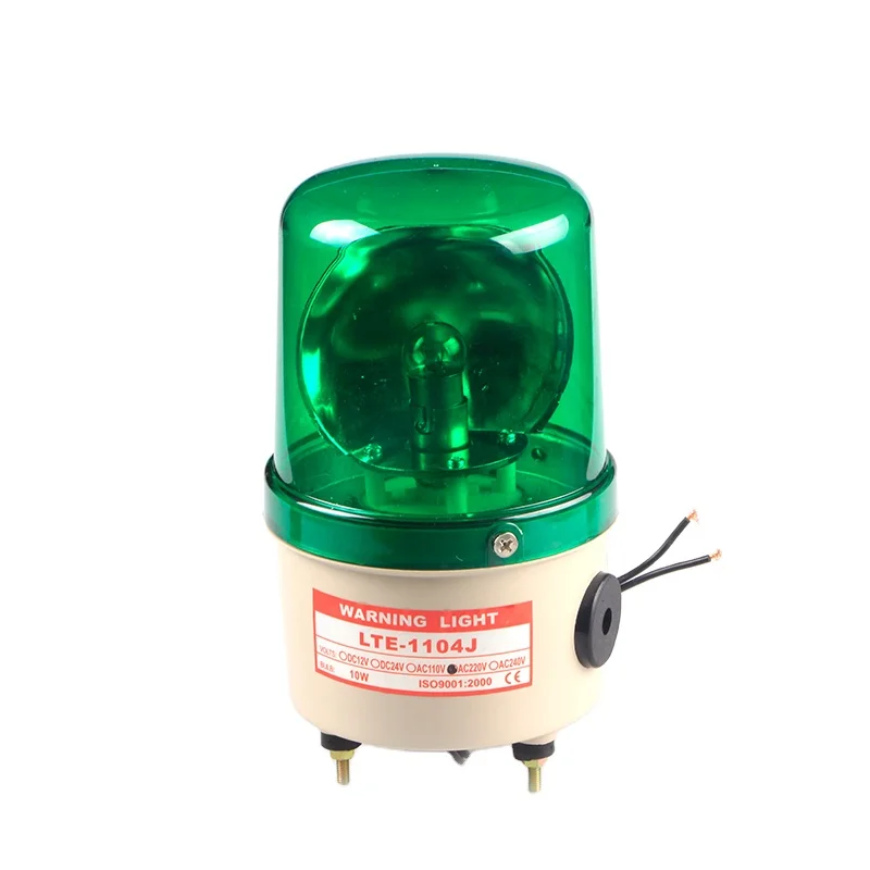 Beacon warning light LTE-1081 DC 12V 24V Bulb Alarm Light revolving warning light