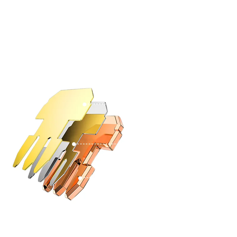 Ethernet Pass-Through RJ45 RJ11 Connector - CAT5e, CAT6, CAT6a UTP 8P8C Gold-Plated Network Modular Connector Plug