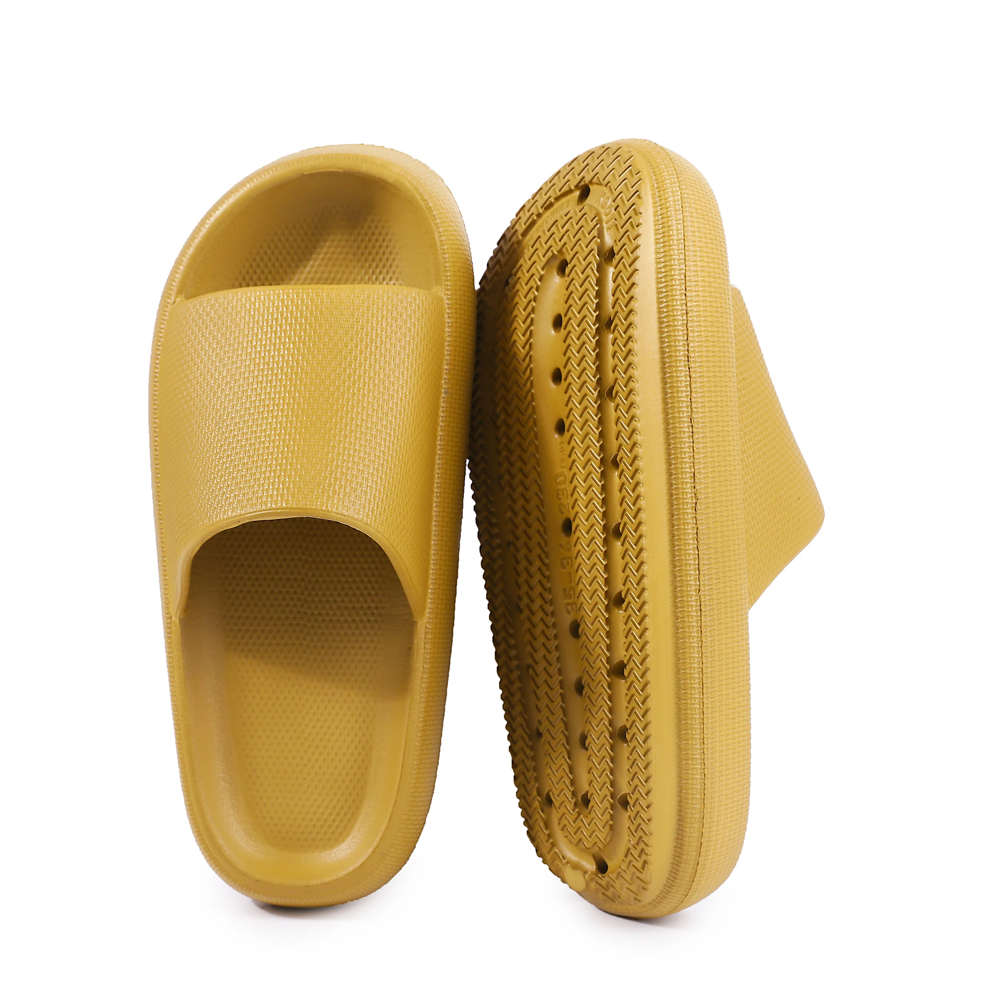 Home Slipper For Man And Women Pillow Slides  Non-Slip Lightweight Open-toe Shower Shoes Quick Drying  Extra Thick Sandals