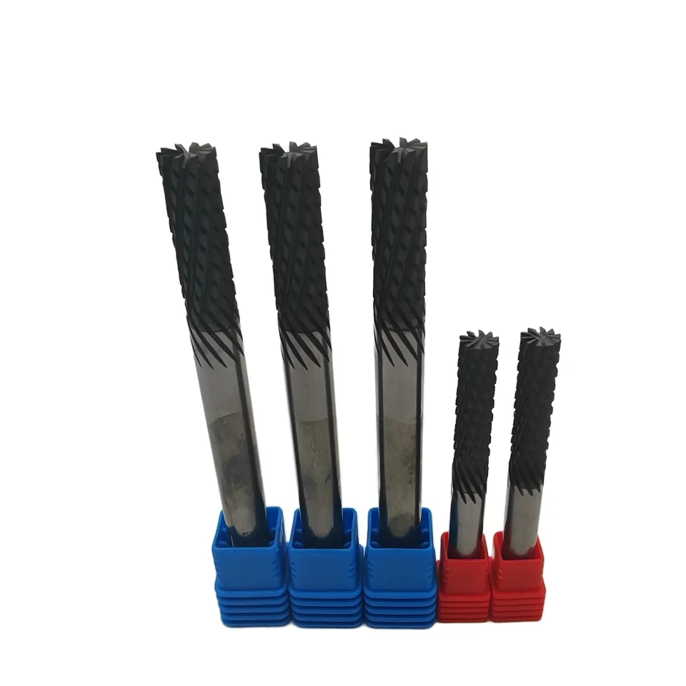 High Quality OEM Customizable Carbon Fiber Composite Milling Cutter PCD Diamond Coating End Mill for Composite Materials