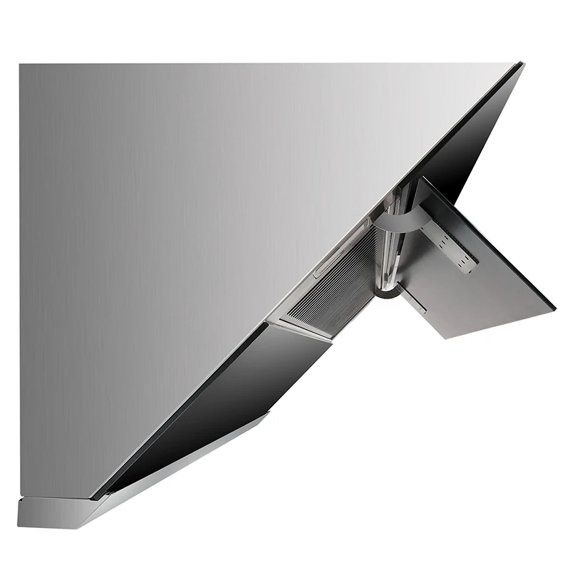 Hot Selling Household Kitchen Appliances Suitable Intuitive Display Extractor Fan Wider Smoke Gathering Range Hood For Wholesale