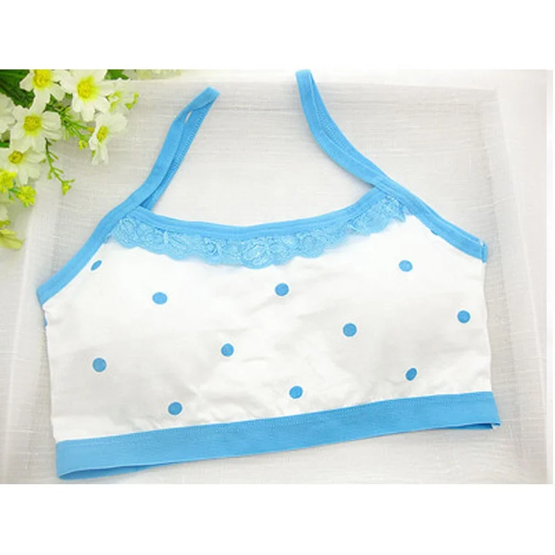 Bra for Kids Cotton Training Bra for Girls  Lace Floral Teens Underwear for Teenagers Girls Lingerie