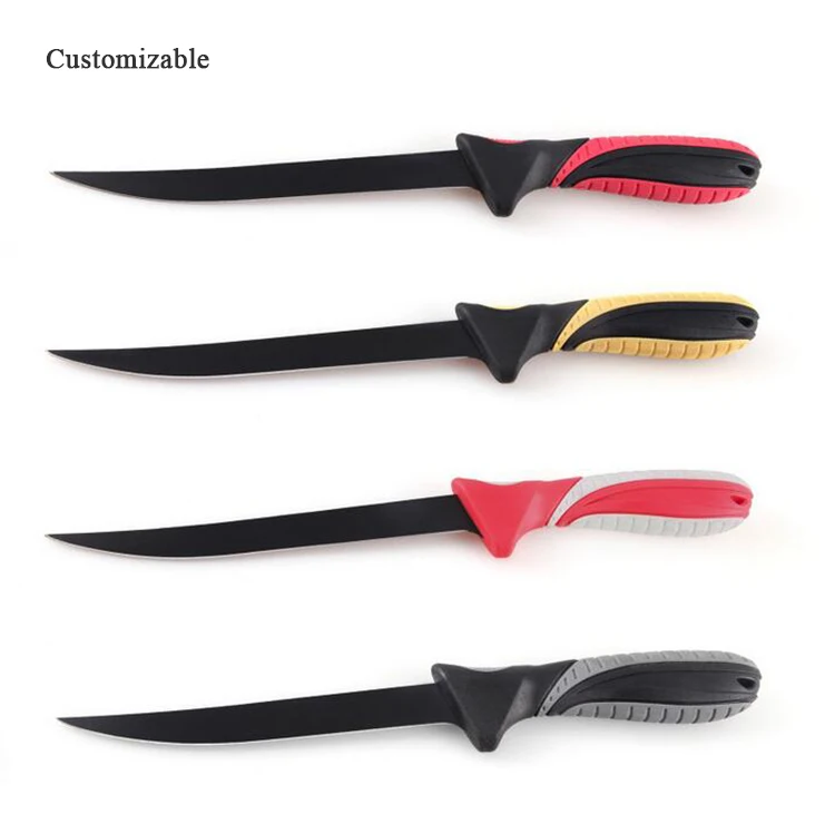 
Fillet Knife for Fishing Multi Size with Cover Case Stainless Steel Filleting Knife Kitchen Fillet Knife 