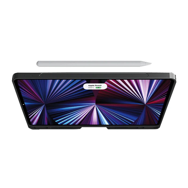 Клавиатура WiWU MAG Touch I pad с чехлом, беспроводная клавиатура Bt, перезаряжаемая портативная Магнитная клавиатура, регулируемая 10,2 '/10,5'