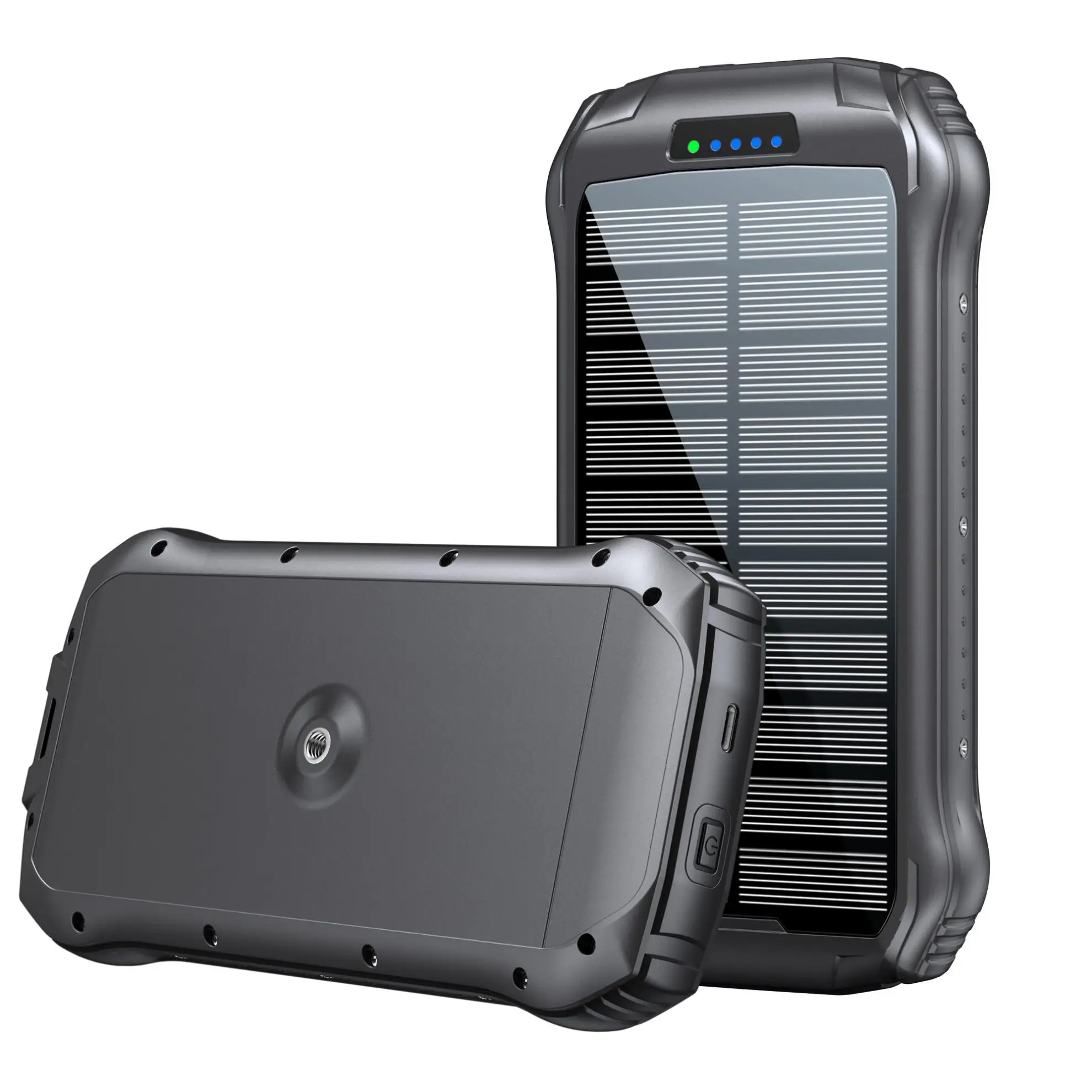 Custom Screw For Outdoor Hunting Camera Supply Emergency Power Bank Solar For Hunting Fishing With Waterproof IP68