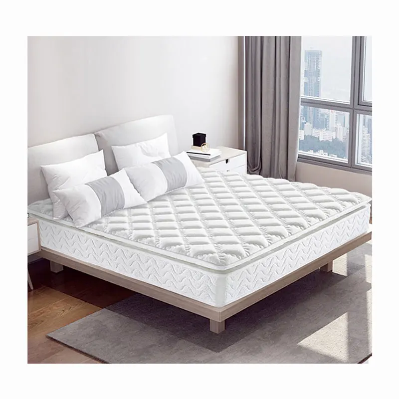 2022 new 12 Inch Box Top king queen size natural latex Roll up pocket Spring memory foam cooling hotel bed Mattress in box