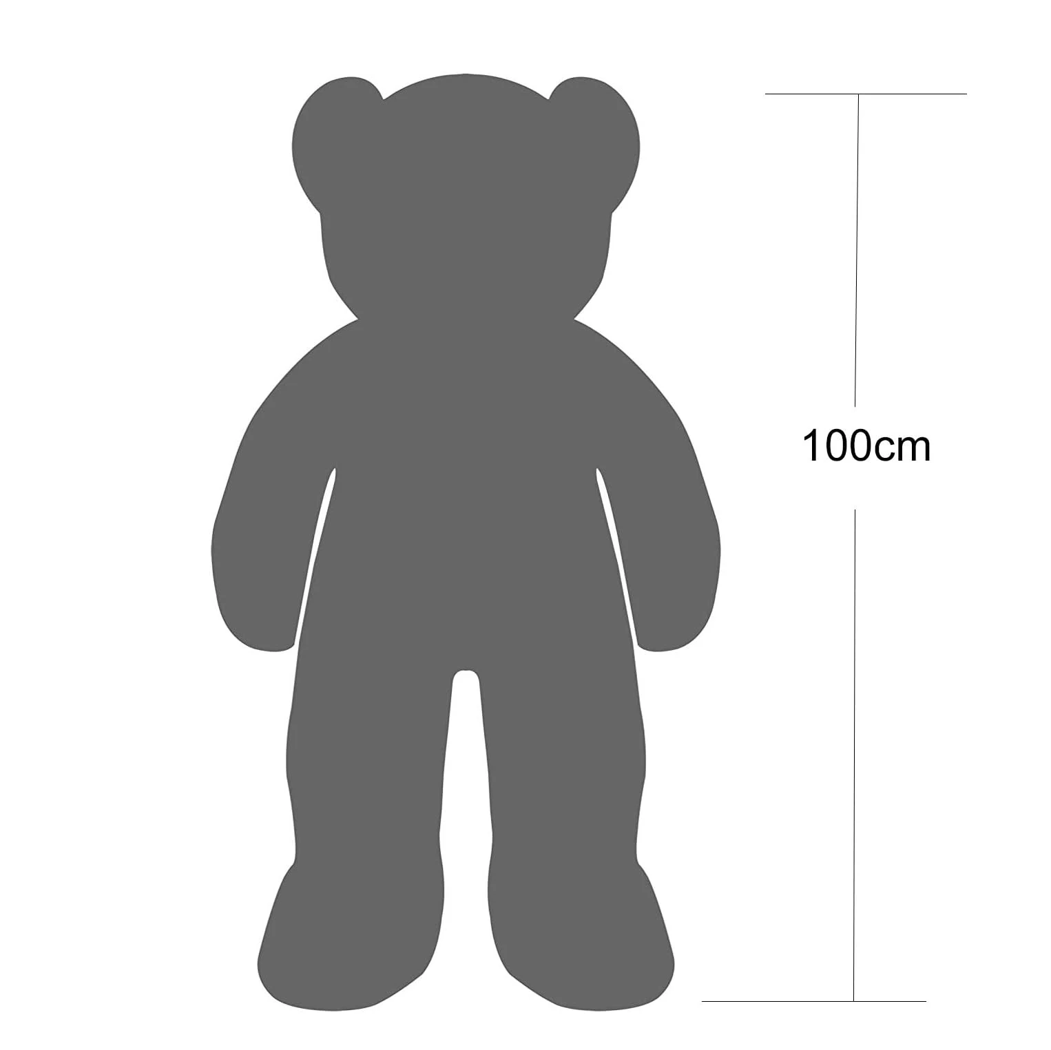 Factory Direct Giant Scarf Teddy Bear Plush Toys Soft Teddy Bear With Love Popular Birthday Valentine Gifts For Lover Friend