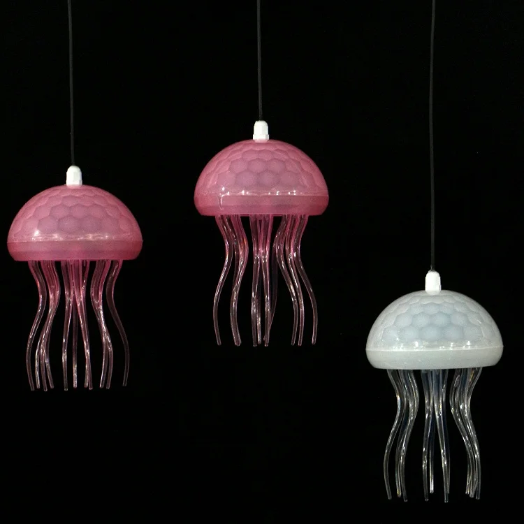 Ocean Pavilion RGB color change simulate jellyfish lamp for sightseeing