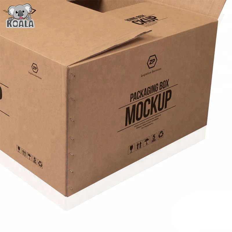 Custom Corrugated Large Carton Water Resistant Storage Packaging Cardboard Box