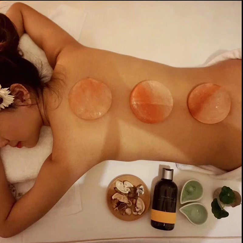 Himalayan Natural Mineral Massage Salt Soap for Pressure Relaxation and Fatigue Health Crystal Salt Stone