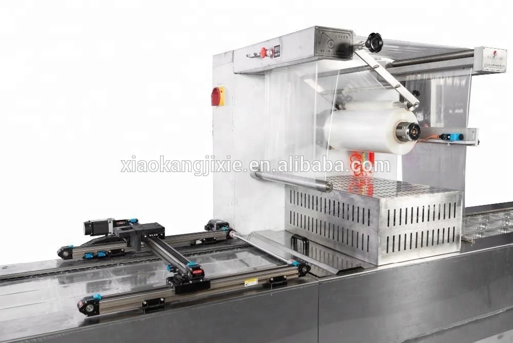 Automatic thermoforming Vacuum Packaging Machine for crab meat stick